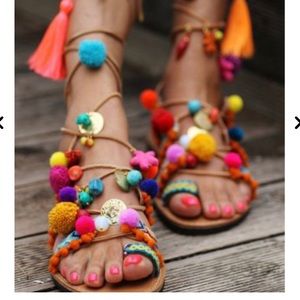 Elina Linardaki penny lane sandals